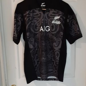All Blacks rugby jersey
